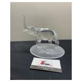 Glass elephant Decor
