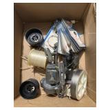 Vintage fishing reels and tackle