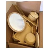 Vintage vanity set