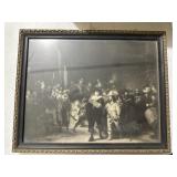 Vintage framed art