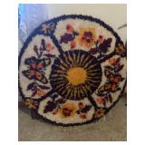 Rug Mounted on Board