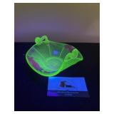 Painted Uranium Dish
