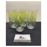 4 MCM Wheat Glasses