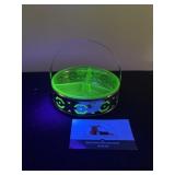 Uranium Divided Dish
