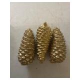 Metal pine cones