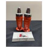 Vintage Orange salt and pepper