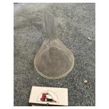 Glass funnel