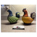 MCM rooster decor