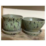 Handmade ceramic pots