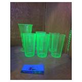 Uranium glasses