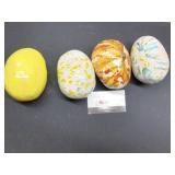Ceramic Easter Eggs.  Possibly homemade