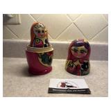 Oriental nesting dolls