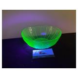 Uranium  Checkerboard Dish