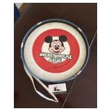 Vintage Mickey Mouse Club drum