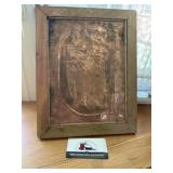 Copper cat art