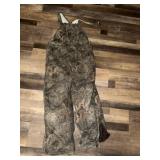 Carhartt camo insulated overalls size 14