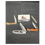 Stihl, Earnhardt and misc knives