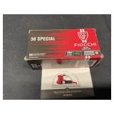 Fiocchi 38 Special.  Qty 50