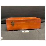 Empty wood ammo  Box