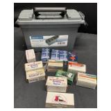 Ammo box and Misc .22 Ammo