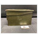 Empty Metal Ammo Box