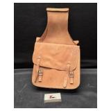 Leather Saddle Bag