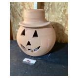 Clay Jack o lantern