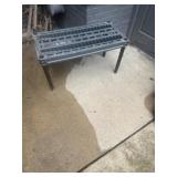 Plastic shelving