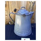 Enamel coffee pot