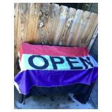 Open flag 36 x 48
