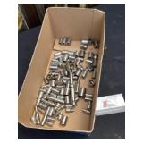 Standard and metric quarter inch drive sockets