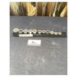 Craftsman standard sockets 3/8 and half inch