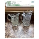 Glass water pitchers