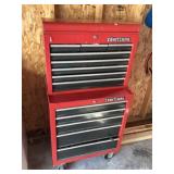 Metal craftsman toolbox, two-piece bring help to