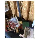 Miscellaneous sandpaper and detail brushes