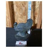 Cast iron turkey doorstop