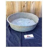Galvanized oil pan
