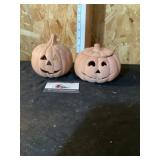 Clay jack o lanterns
