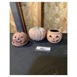 Clay Halloween decor
