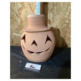 Clay jack-oï¿½-lantern