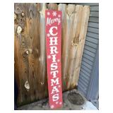 Merry Christmas son approximately 5 feet tall