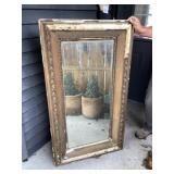 Beveled mirror approximately 29 x 51