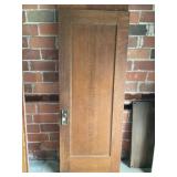 Qurtersawn oak door 30 x 77 tallf