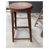 Metal stool 24 inches seat floor