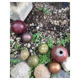 Yard art balls