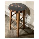 Barstool 29 1/2 inches seat to floor