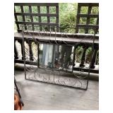 Metal mirror approximately 35 x 30