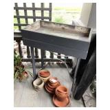 Plant stand approximately 17 x 28 x 33 tall
