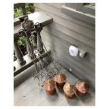 Easels and candle burners