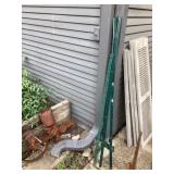 Fence posts 4 foot and 5 foot